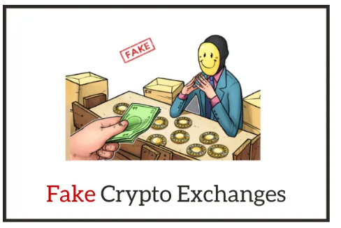 fake crypto exchanges