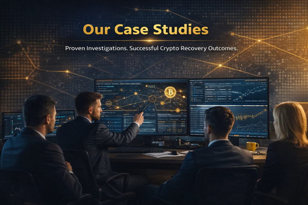 crypto recovery case studies blockchain forensic investigation analysis team tracking digital assets
